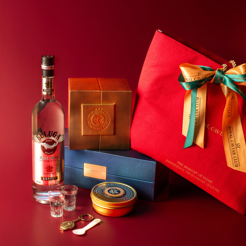 Beluga Vodka & Caviar Hamper