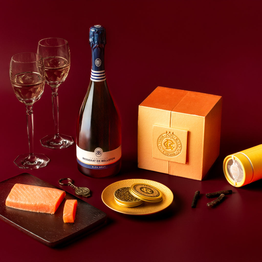 Caviar & Premium Salmon Duo