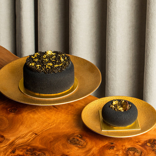 Caviar Black Diamond Cake