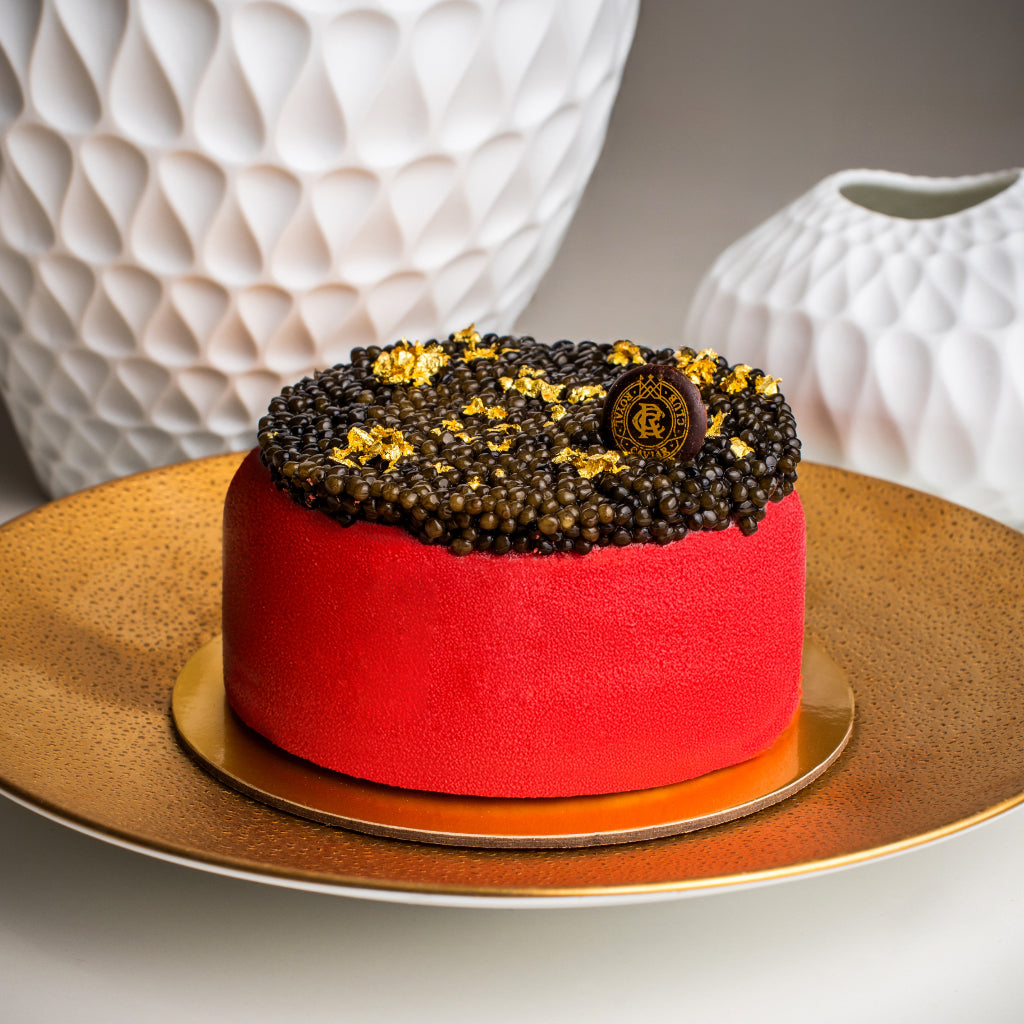 Caviar Ruby Cake